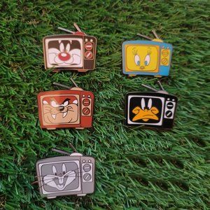 Loungefly x Looney Tunes (Open) Blind Box Enamel Pin Set of 5